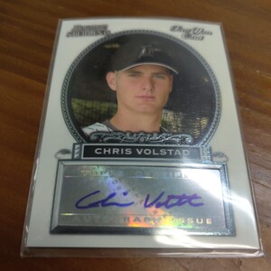 2006 bowmanstarling chris volstad autograph