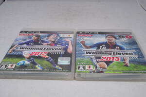 ★ 動作ＯＫ ★ 人気 ★ Konami Winning Eleven 2012 + 2013 コナミ ウイイレ Sony PS3 プレイステーション 3 ２本セット