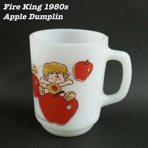 Fire King Apple Dumplin 9oz Mug Cup 1980s Vintage ファイアーキング アップルダンプリン 9オンスマグカップ マグカップ ヴィンテージ