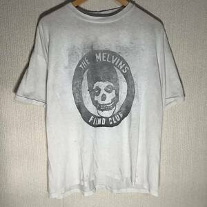 当時もの 1990s The Melvins Black Flagパロディ Fiend Club ヴィンテージ Tシャツ DUKE製 サイズXL 80s 90s ロック オルタナティブ