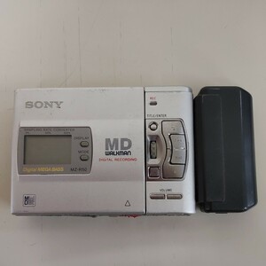 【SONY MDウォークマン MZ-R50】中古品 動作確認済み ポータブルMDレコーダー WALKMAN デジタルレコーディング 【B5-3④】0606