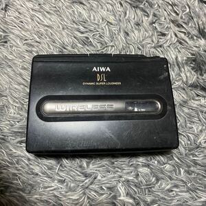 AIWA アイワ ポータブルカセットプレーヤー HS-WR35 未確認 ジャンク