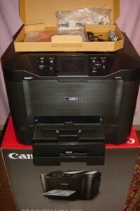 ◆即納可【Canon】製 複合機 プリント FAX スキャナー ADF 前面供給 カセット 元箱有り!!!