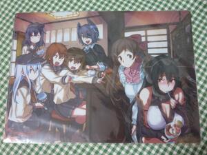 艦隊これくしょん 艦これ A4クリアファイル 甘味処へ出撃!