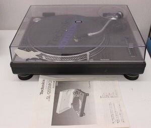 ○○12/29出品 Technics SL-1200MK3D テクニクス レコードプレーヤー ターンテーブル 通電・回転OK 【ジャンク品扱い・現状渡し】