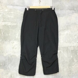 ■DANSKIN/ダンスキン ハーフパンツ 七分丈パンツ クロップドパンツ ブラック L レディース パンツ ヨガ ジョギング レギンス ｃ1020 K30