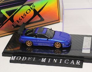 ▲High Wing！入手困難！Blue！世界限定299台！404ERROR 1/64 日産 NISSAN 180SX 新品 Resin Model