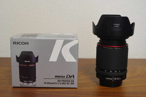 PENTAX DAレンズ 16-85mm F3.5-5.6ED DC WR　【送料無料】