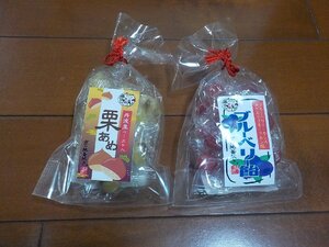 新品　京都　飴匠さわはら　ブルーベリー飴　栗あめ　450円発送可　切手払可　京の地釜炊き