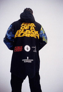 【 M 】Supreme UNDERCOVER Taped Seam Parka 黒 ブラック シュプリーム アンダーカバー パーカー