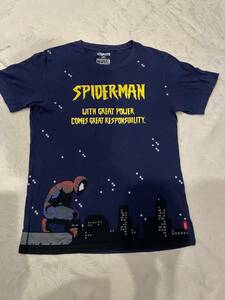 ユニクロ★スパイダーマン Tシャツ【美品】150　140　MARVEL