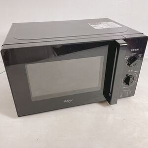 動作OK◆Haier /ハイアール 電子レンジ JM-17J-60 50Hz 2023年製 ターンテーブル ブラック◆P