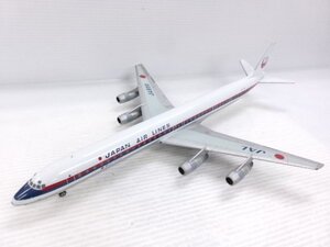 詳細不明 1/100 ? JAL 日本航空 ダグラス DC-8 プラモデル 完成品 (6592-40)