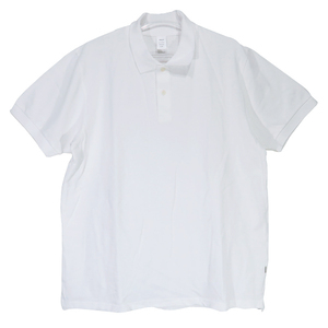 JJJJound ジョウンド POLO SHIRT ポロ シャツ ショートスリーブ 半袖 ホワイト 白 Julk