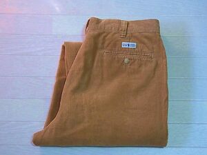 Polo Ralph Lauren コーデュロイパンツ　SIZE:35　ポロラルフローレン コーデュロイパンツ 90s オールド PORO CORDS