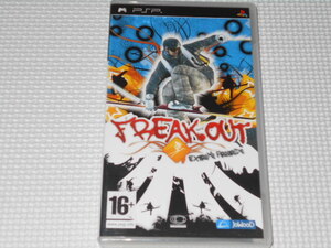 PSP★FREAK OUT EXTREME FREERIDE 海外版(国内本体動作可能)★箱付・説明書付・ソフト付