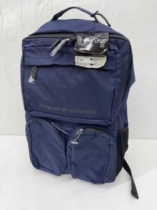 ☆4205☆未使用☆ ザ・ワープ・バイ・エネーレ/The Warp By Ennerre/SQUARE BACKPACK 30L WB3MGA51 NVY リュック 