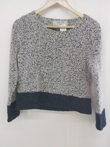 ◇ BEAMS LIGHTS ビームス ライツ 長袖 ニット セーター サイズ38 グレー系 レディース