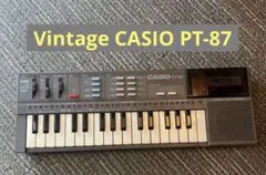 Vintage CASIO PT-87 シンセサイザー