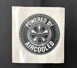 POWER AIRCOOLED 空冷式 ステッカー ポルシェ porsche 911 996 997 991 992 718 356 930 964 993 (p-air402b