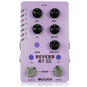 Mooer R7 X2 REVERB リバーブ ギター エフェクター