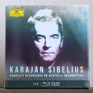 6枚組/高音質/CD/ブルーレイ/カラヤン/シベリウス/ベルリン・フィル/Karajan/Sibelius/Berliner Philharmoniker/Blu-ray/BD/DG/Dolby Atmos