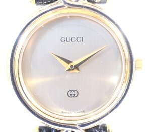 【ト足】GUCCI グッチ 4500L 004-906 ゴールド クオーツ 腕時計 CO290CSS41