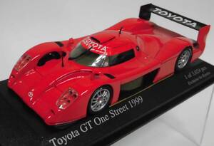 1/43 トヨタ GT One ストリート 赤 1999 京商 特注品 絶版品 送料込