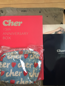 sweet cher 15周年 BOX 10周年トート&ポーチ トートバッグ&パスケース