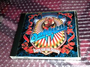 見本盤CD【ドッケン(DOKKEN)/バック・フォー・ジ・アタック(BACK FOR THE ATTACK)】非売品ステッカー付き、日本国内盤/帯なし