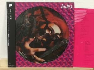 hide 完全生産限定盤 ピクチャーレコード 帯付 美品 12inch 「DICE」 UPJH-9003 X JAPAN