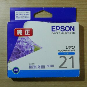 EPSON ICC21 エプソン純正インクカートリッジ (期限2020.08 IC21)