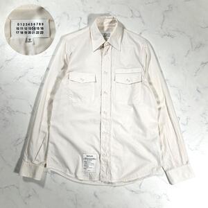 【極美品】Maison Margiela メゾンマルジェラ　レプリカ　長袖シャツ