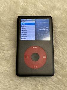 Apple iPod classic 第6.5世代 160GBから512GB U2 special edition 黒赤カラー カスタム MC297J、MC293J