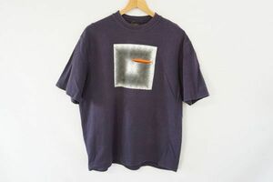 【即決】FICCE JEANS フィッチェジーンズ メンズ 半袖Tシャツ ニャロメ プリント ネイビー サイズ：L 日本製 【817433】