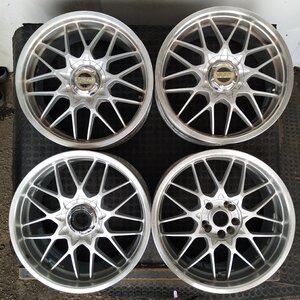 管理番号：A7-198【4本価額】【18×8J 18x9J 4x114.3 5x114.3 ET+40/+45 ハブ73】RAYS VOLK RACING・マルチ・適格請求書発行可能