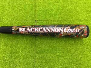 バット 一般軟式 ZETT BLACKCANNON GREAT 83cm 69.5DIA/AVG710G/H ゼット