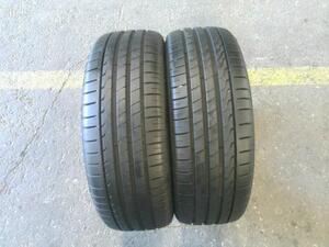 中古タイヤ2本セット 2023年製 225/45R19 96Y MINERVA RADIAL F205 スカイライン アテンザ フォレスターなど