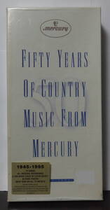 FIFTY YEARS OF COUNTRY MUSIC FROM MERCURY (1945-1995) /US盤/未開封3CD BOX!!