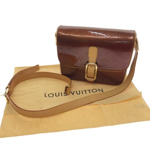 □□【1円スタート】 LOUIS VUITTON ルイヴィトン バッグ モノグラム ヴェルニ クリスティGM M91107 ブロンズ 全体的に状態が悪い