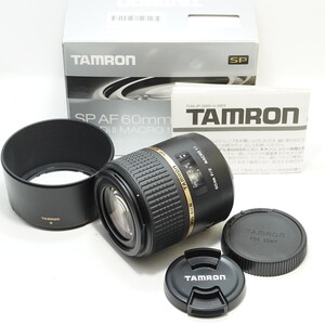 タムロン TAMRON SP AF 60mm F2 DiII MACRO G005 ソニー Aマウント用