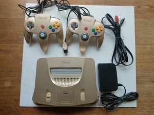 NINTENDO64　本体　ゴールド