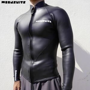 新品　送料無料　定価¥39,600 MOONWETSUITS 2mm ラバージャケット ジョエルチューダー　ムーンウェットスーツ ジャケット　タッパー ML