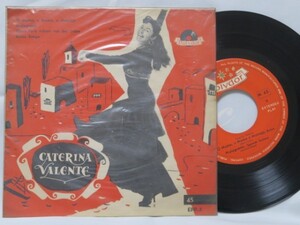 7★カテリーナヴァレンテ Caterina Valente O Mama, O Mama, O Mamajo 他４曲収録コンパクト盤 レア盤！ナイスジャケ！