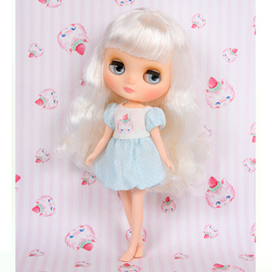 Dear Darling fashion for dolls MAKI バルーンワンピース BLミディブライスサイズ アウトフィット