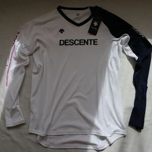 デサント（DESCENTE）（レディース） バレーボールウェア 透けにくいプラクテイス長袖Tシャツ DX-B1045XB レディースL