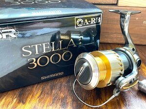 ■　SHIMANO STELLA 3000 シマノ 04 ステラ スピニング リール シングルハンドル 箱/説 有★