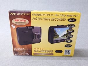 【未使用品】 NEXTEC ドライブレコーダー NX-DR200S 2.7型 フルHD 200万画素 DC12V/24V対応 (管理番号：060111)