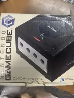 ゲームキューブ　GAMECUBE　ブラック　本体　箱セット　動作品