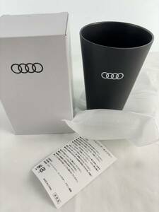 未使用 Audi アウディ オリジナルバンブータンブラー ブラック 非売品 ノベルティ